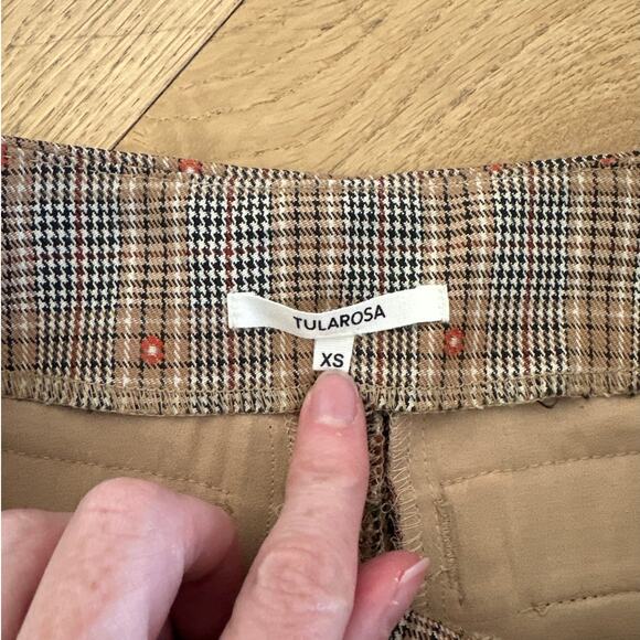 Tularosa - Rachel Plaid Blazer and Pants Set in Brown & Orange - Picture 5 of 8